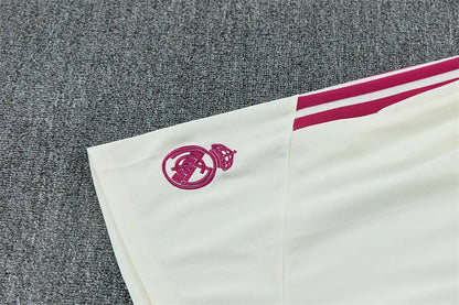 Completino Manica Corta Real Madrid 26/27 Uomo Bianco | Kit Allenamento - CalcioVivo