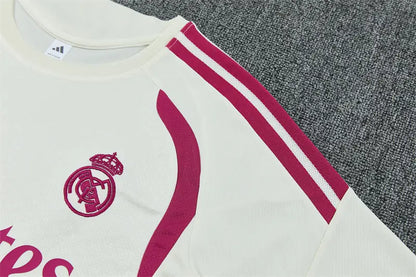 Completino Manica Corta Real Madrid 26/27 Uomo Bianco | Kit Allenamento - CalcioVivo