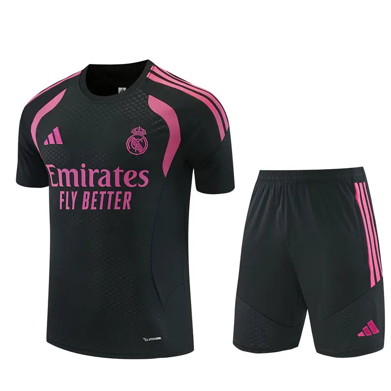 Completino Manica Corta Real Madrid 26/27 Nero