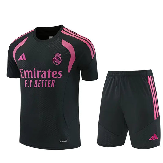 Completino Manica Corta Real Madrid 26/27 Nero