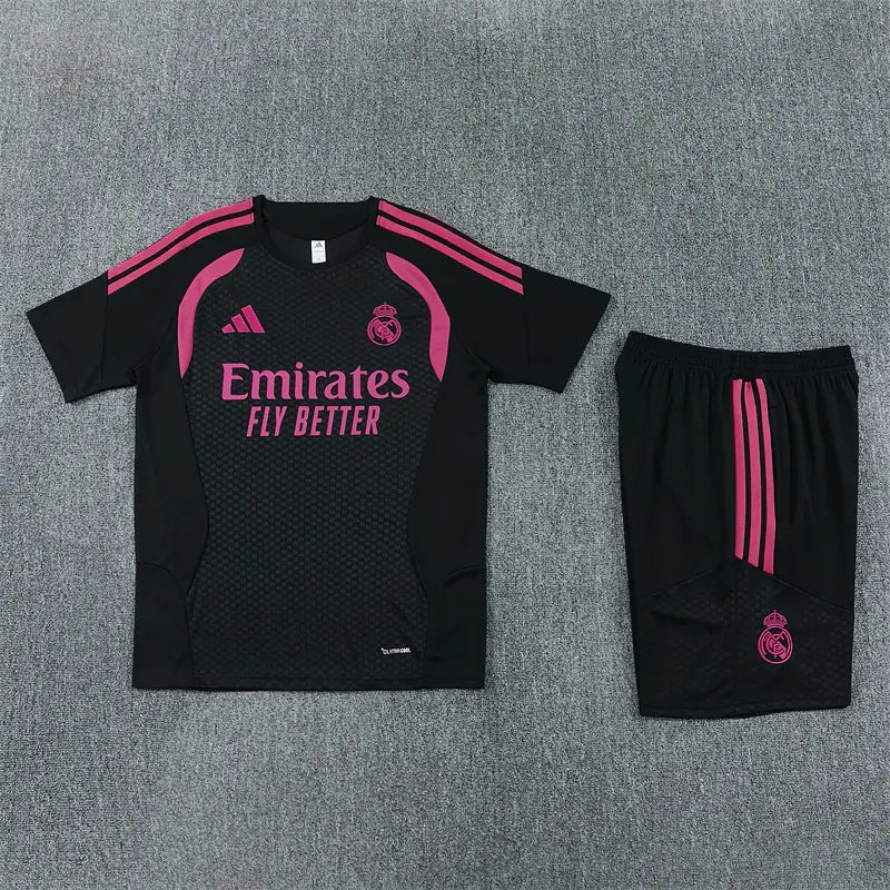 Completino Manica Corta Real Madrid 26/27 Nero