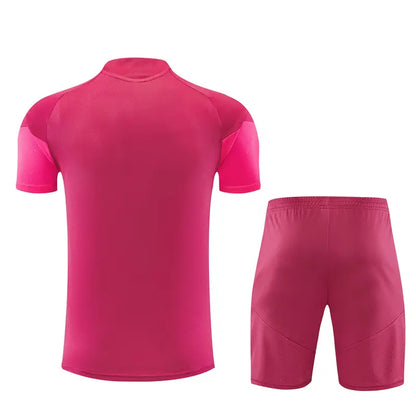 Completino Manica Corta Real Madrid 26/27 Uomo Rosa | Kit Allenamento - CalcioVivo