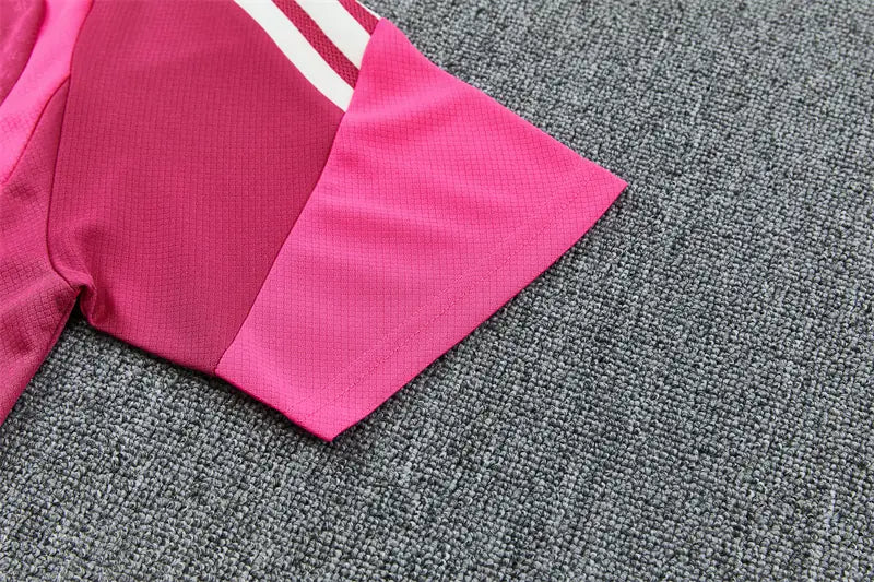 Completino Manica Corta Real Madrid 26/27 Uomo Rosa | Kit Allenamento - CalcioVivo