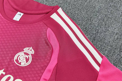 Completino Manica Corta Real Madrid 26/27 Uomo Rosa | Kit Allenamento - CalcioVivo