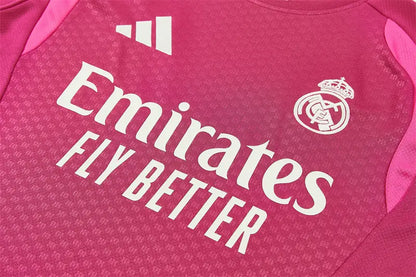 Completino Manica Corta Real Madrid 26/27 Uomo Rosa | Kit Allenamento - CalcioVivo