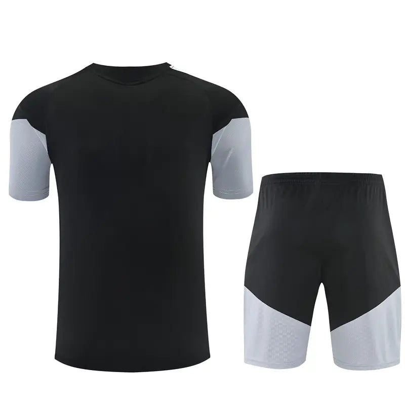 Completino Manica Corta Spagna 26/27 Uomo Nero | Kit Allenamento - CalcioVivo