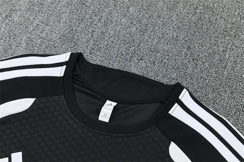 Completino Manica Corta Spagna 26/27 Uomo Nero | Kit Allenamento - CalcioVivo