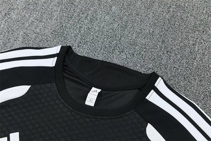 Completino Manica Corta Spagna 26/27 Uomo Nero | Kit Allenamento - CalcioVivo