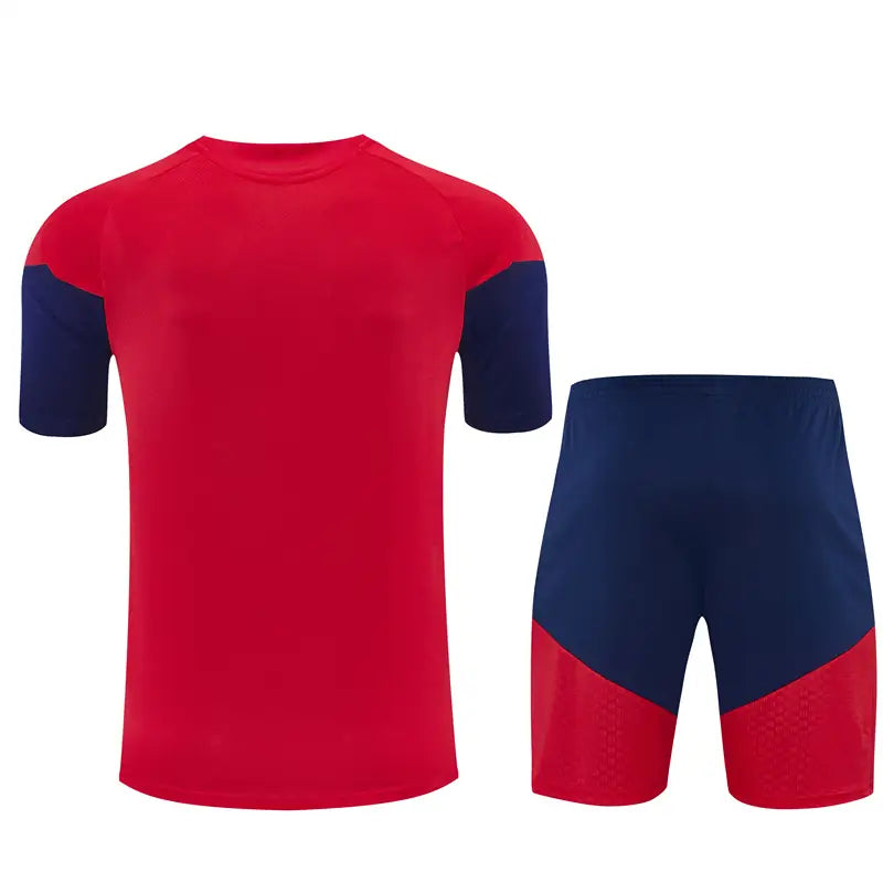 Completino Manica Corta Spagna 26/27 Uomo Rosso | Kit Allenamento - CalcioVivo