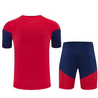 Completino Manica Corta Spagna 26/27 Uomo Rosso | Kit Allenamento - CalcioVivo