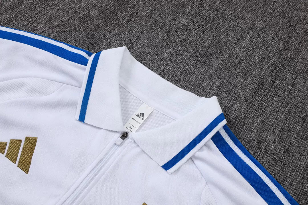 Completino Polo Juventus 26/27 Uomo Bianco e Blu | Kit Allenamento - CalcioVivo