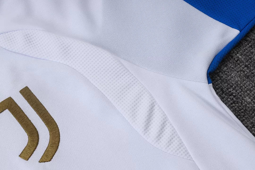 Completino Polo Juventus 26/27 Uomo Bianco e Blu | Kit Allenamento - CalcioVivo