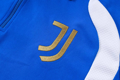 Completino Polo Juventus 26/27 Uomo Blu Elettrico | Kit Allenamento - CalcioVivo