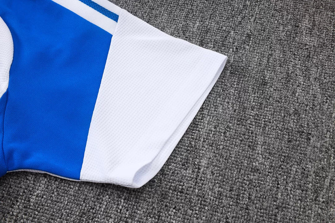 Completino Polo Juventus 26/27 Uomo Blu Elettrico | Kit Allenamento - CalcioVivo