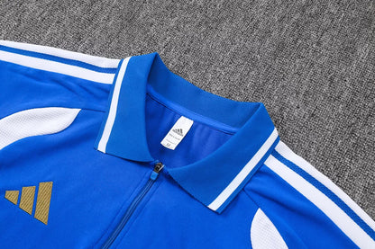Completino Polo Juventus 26/27 Uomo Blu Elettrico | Kit Allenamento - CalcioVivo