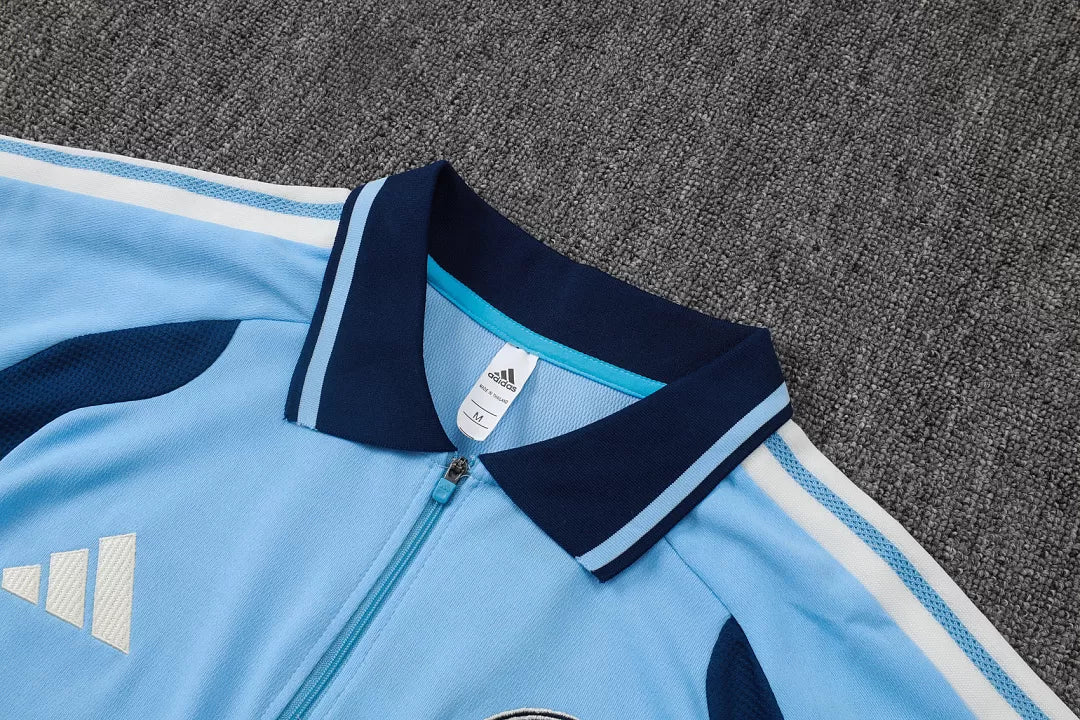 Completino Polo Ajax 26/27 Uomo Azzurro | Kit Allenamento - CalcioVivo