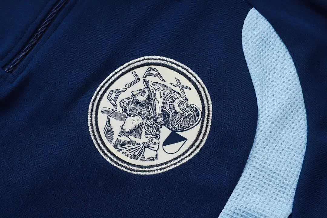 Completino Polo Ajax 26/27 Uomo Blu Navy | Kit Allenamento - CalcioVivo