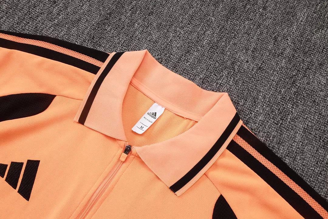 Completino Polo Arsenal 26/27 Uomo Arancione | Kit Allenamento - CalcioVivo