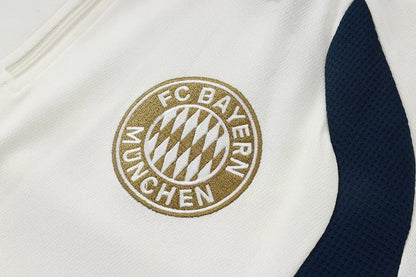 Completino Polo Bayern Munich 26/27 Uomo Bianco | Kit Allenamento