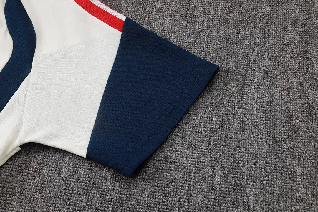 Completino Polo Bayern Munich 26/27 Uomo Bianco | Kit Allenamento