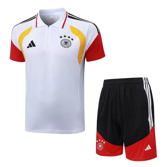 Completino Polo Germania 2026 Uomo Bianco | Kit Allenamento - CalcioVivo