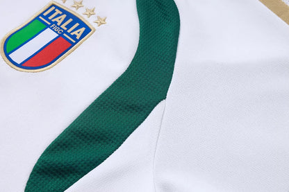 Completino Polo Italia 2026 Uomo Bianco/Verde | Kit Allenamento