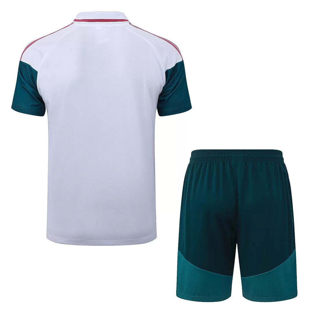 Completino Polo Real Madrid 26/27 Uomo Bianco | Kit Allenamento - CalcioVivo