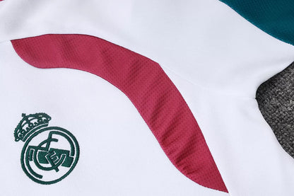 Completino Polo Real Madrid 26/27 Uomo Bianco | Kit Allenamento - CalcioVivo