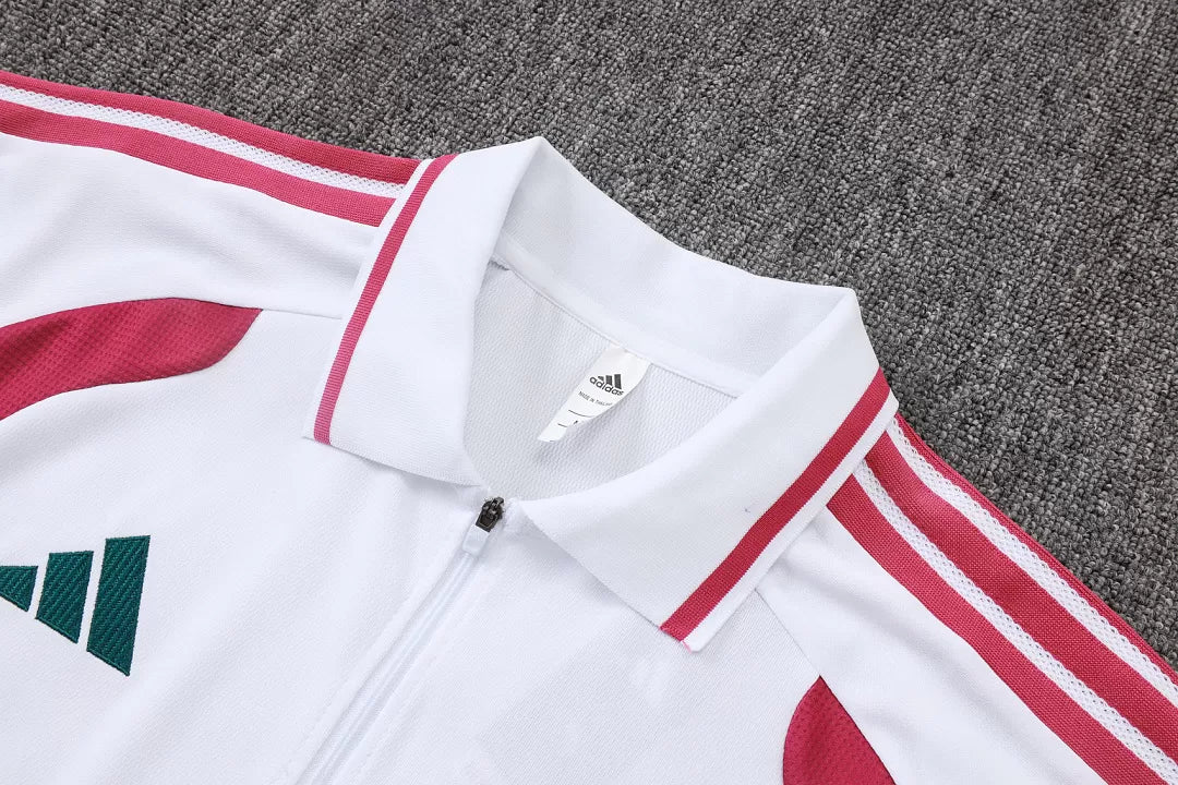 Completino Polo Real Madrid 26/27 Uomo Bianco | Kit Allenamento - CalcioVivo