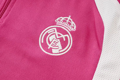 Completino Polo Real Madrid 26/27 Uomo Fucsia | Kit Allenamento - CalcioVivo