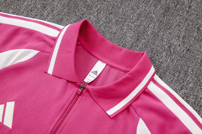 Completino Polo Real Madrid 26/27 Uomo Fucsia | Kit Allenamento - CalcioVivo