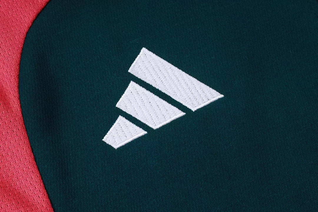 Completino Polo Real Madrid 26/27 Uomo Verde Petrolio | Kit Allenamento - CalcioVivo