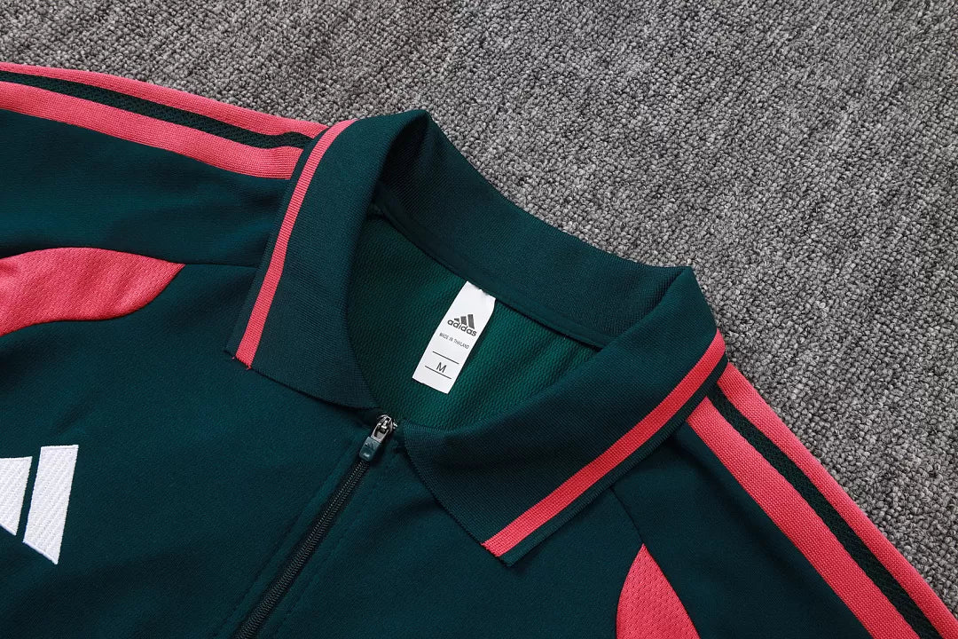 Completino Polo Real Madrid 26/27 Uomo Verde Petrolio | Kit Allenamento - CalcioVivo