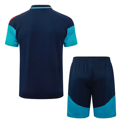 Completino Polo Spagna 26/27 Uomo Blu Navy | Kit Allenamento - CalcioVivo