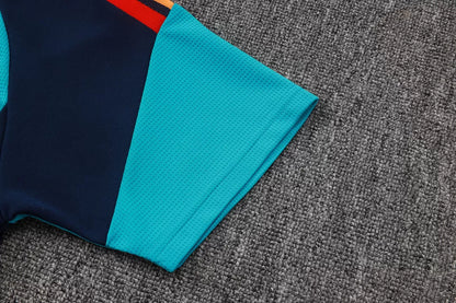 Completino Polo Spagna 26/27 Uomo Blu Navy | Kit Allenamento - CalcioVivo
