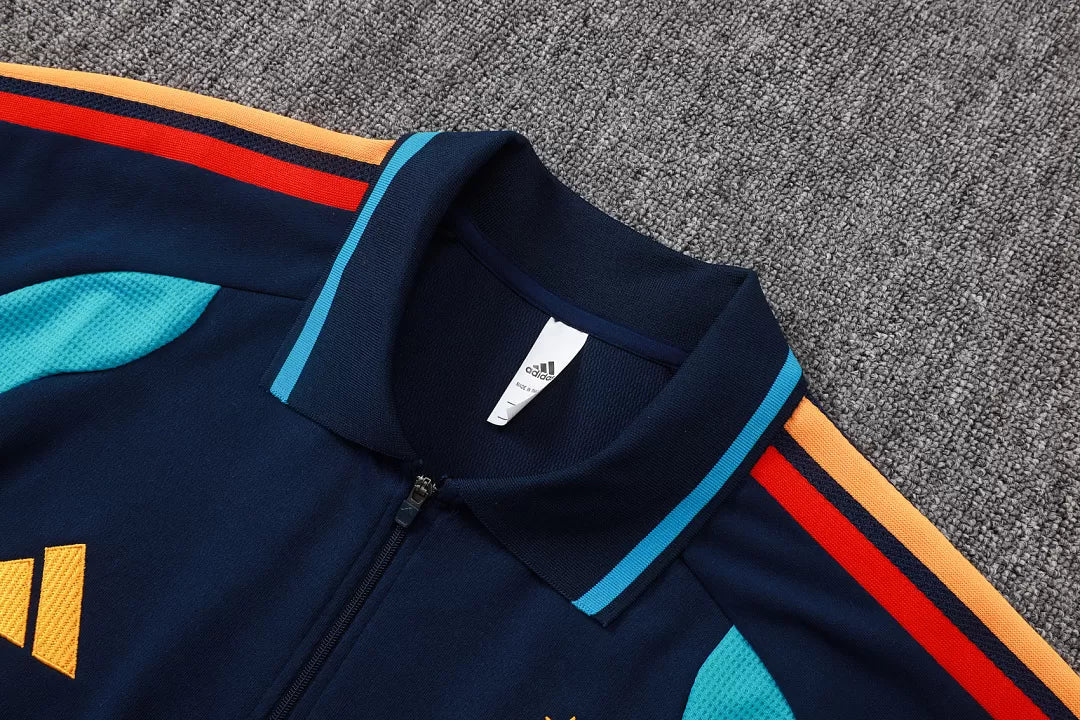 Completino Polo Spagna 26/27 Uomo Blu Navy | Kit Allenamento - CalcioVivo