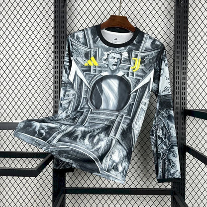 Maglia Juventus Pre-Match Del Piero 25/26 Manica Lunga Uomo | Maglia da Calcio - CalcioVivo