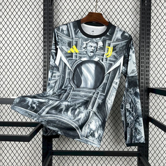 Maglia Juventus Pre-Match Del Piero 25/26 Manica Lunga Uomo | Maglia da Calcio - CalcioVivo