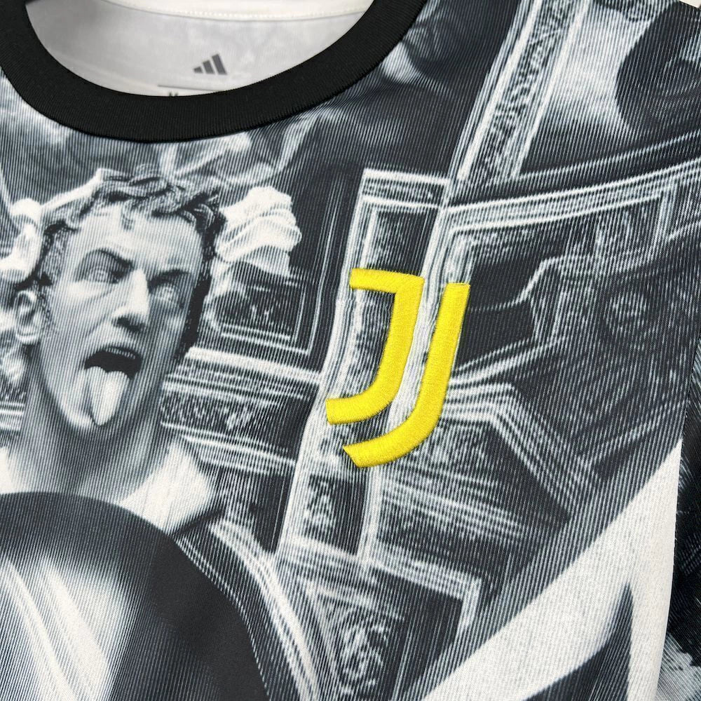 Maglia Juventus Pre-Match Del Piero 25/26 Manica Lunga Uomo | Maglia da Calcio - CalcioVivo
