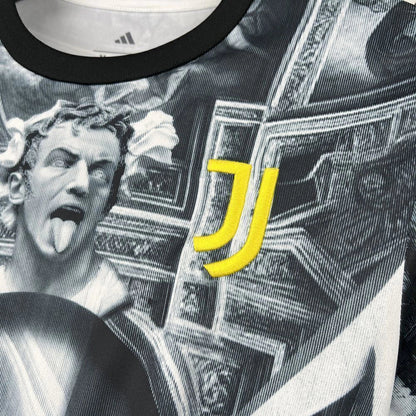 Maglia Juventus Pre-Match Del Piero 25/26 Manica Lunga Uomo | Maglia da Calcio - CalcioVivo