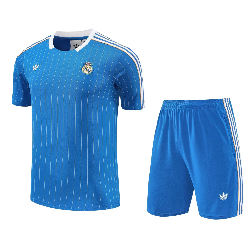 Real Madrid Icons Blue 25/26 Training Kit | Football Kit