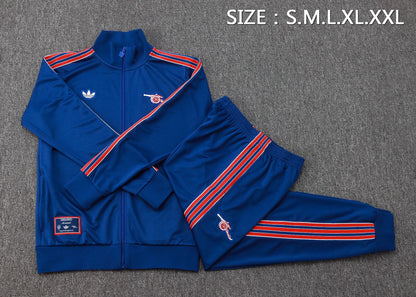 Arsenal Blue Tracksuit Full-Zip 25/26