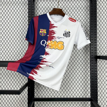 Neymar da Silva Santos Júnior 2025-26 Barcelona-Santos Jersey
