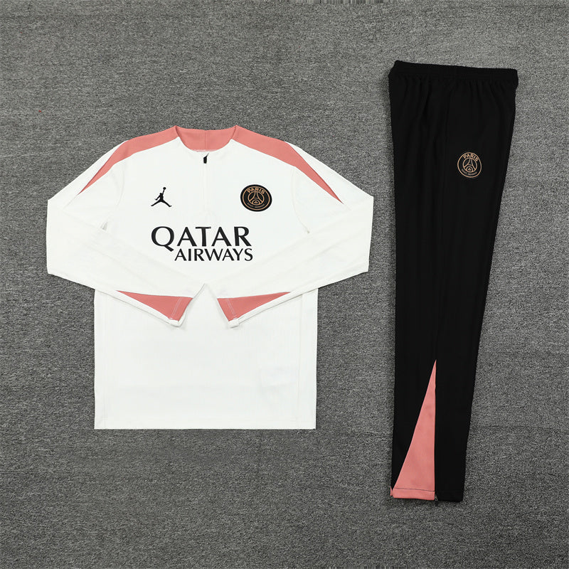 Tracksuit PSG White/Pink Training 24/25