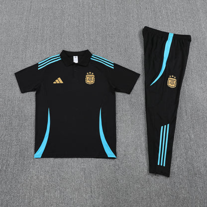 Kit Polo + Pants Argentina Black 25/26