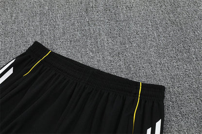 Real Madrid Black Training Shirt + Shorts Kit 25/26