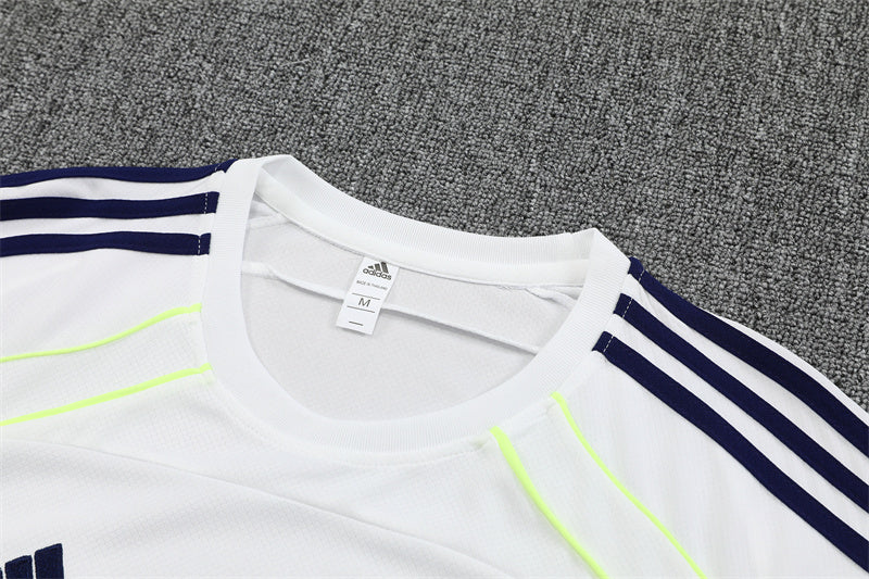 Kit Shirt + Shorts Real Madrid White/Blue Training 25/26