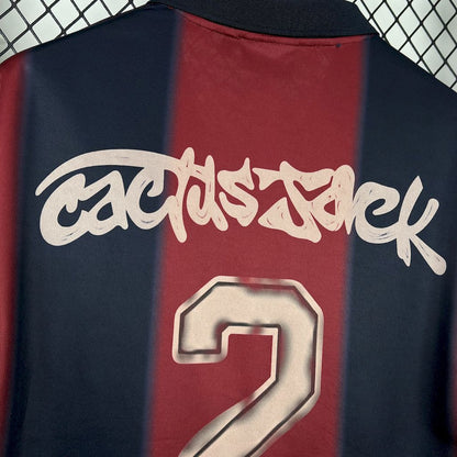 CJ x Nike x FC Barcelona Retro 2000/01 Home Skeleton Jersey