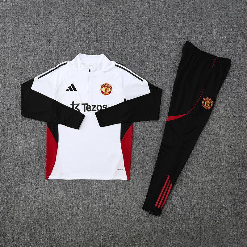 Tracksuit Manchester United White/Black Training 25/26
