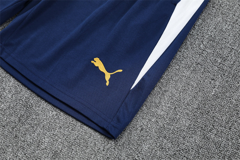 Kit Shirt + Shorts Portugal Blue/White Training 25/26